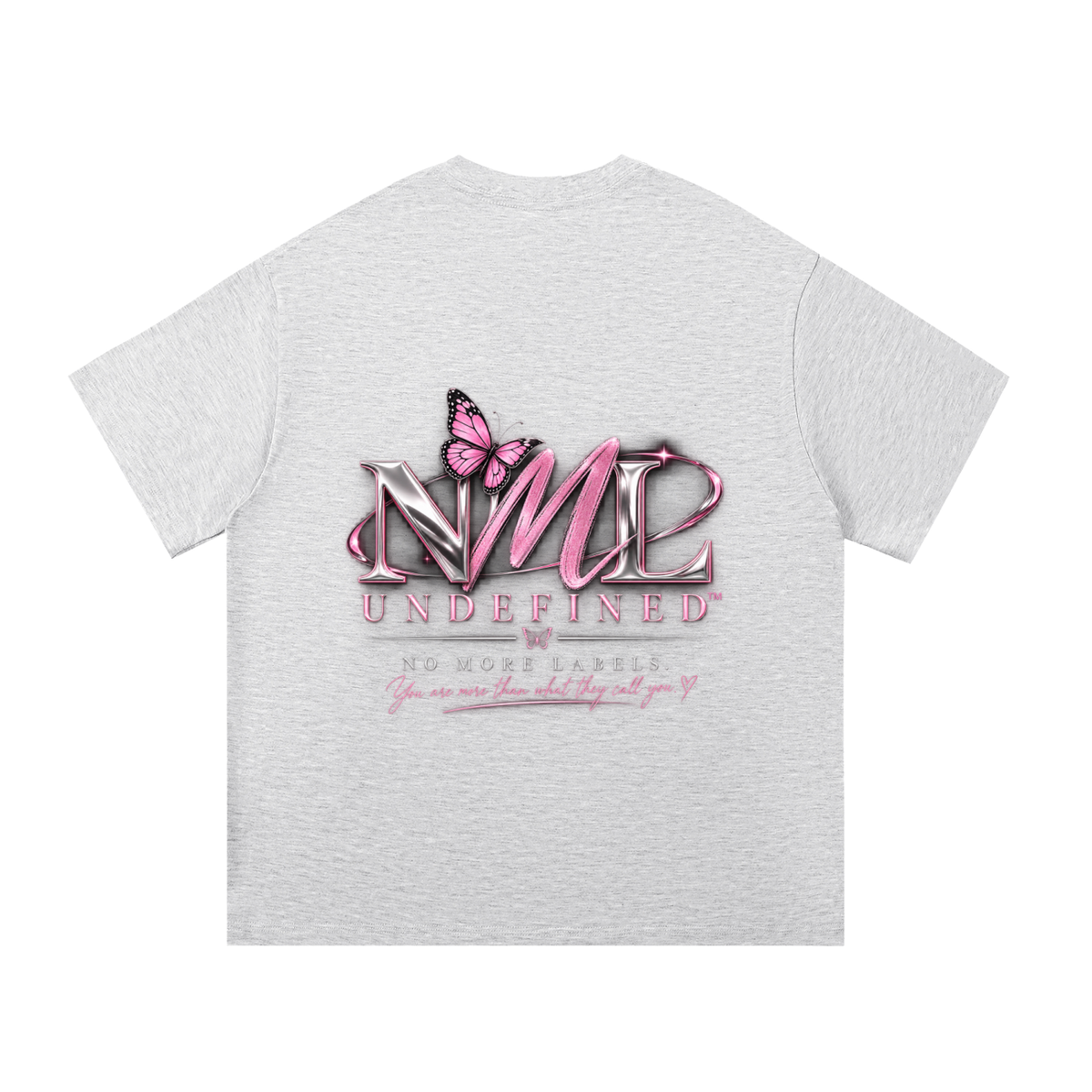 NML UNDEFINED Essential Cotton T-Shirt — Black Logo