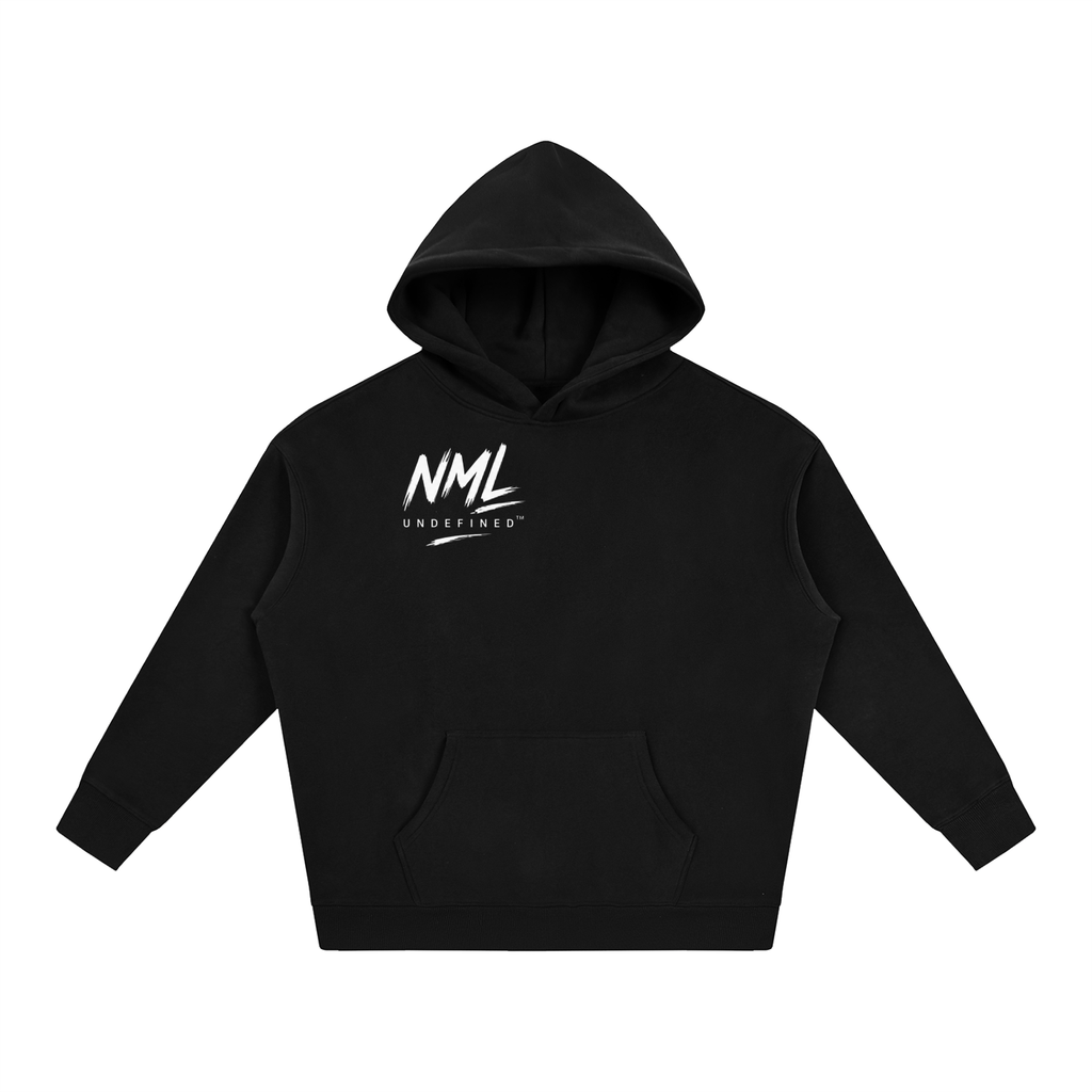NML UNDEFINED Oversized Fleece Hoodie — Black