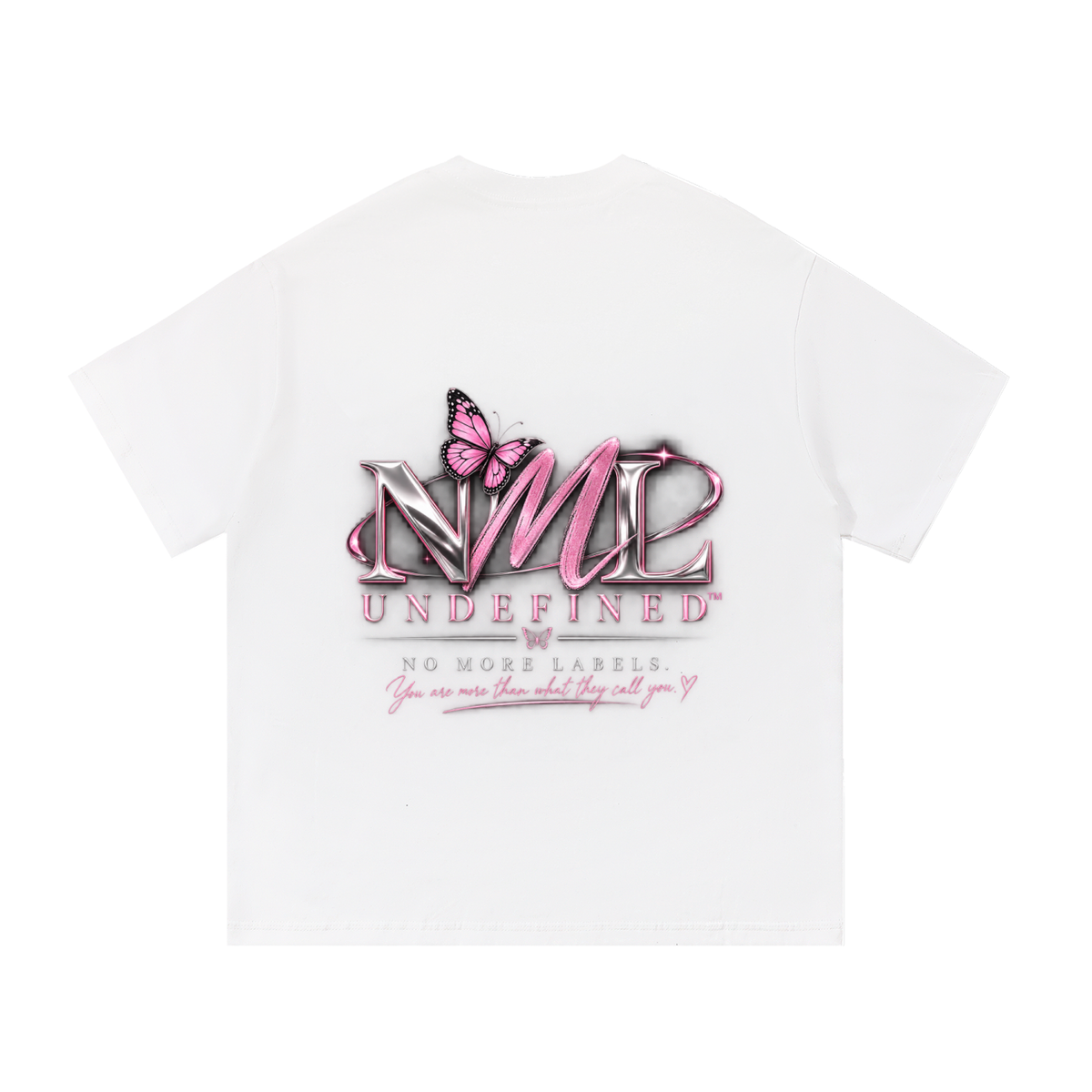 NML UNDEFINED Essential Cotton T-Shirt — Black Logo