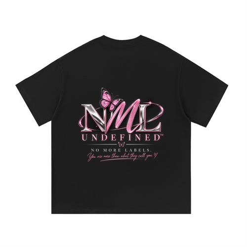 NML UNDEFINED Essential Cotton T-Shirt — Black Logo